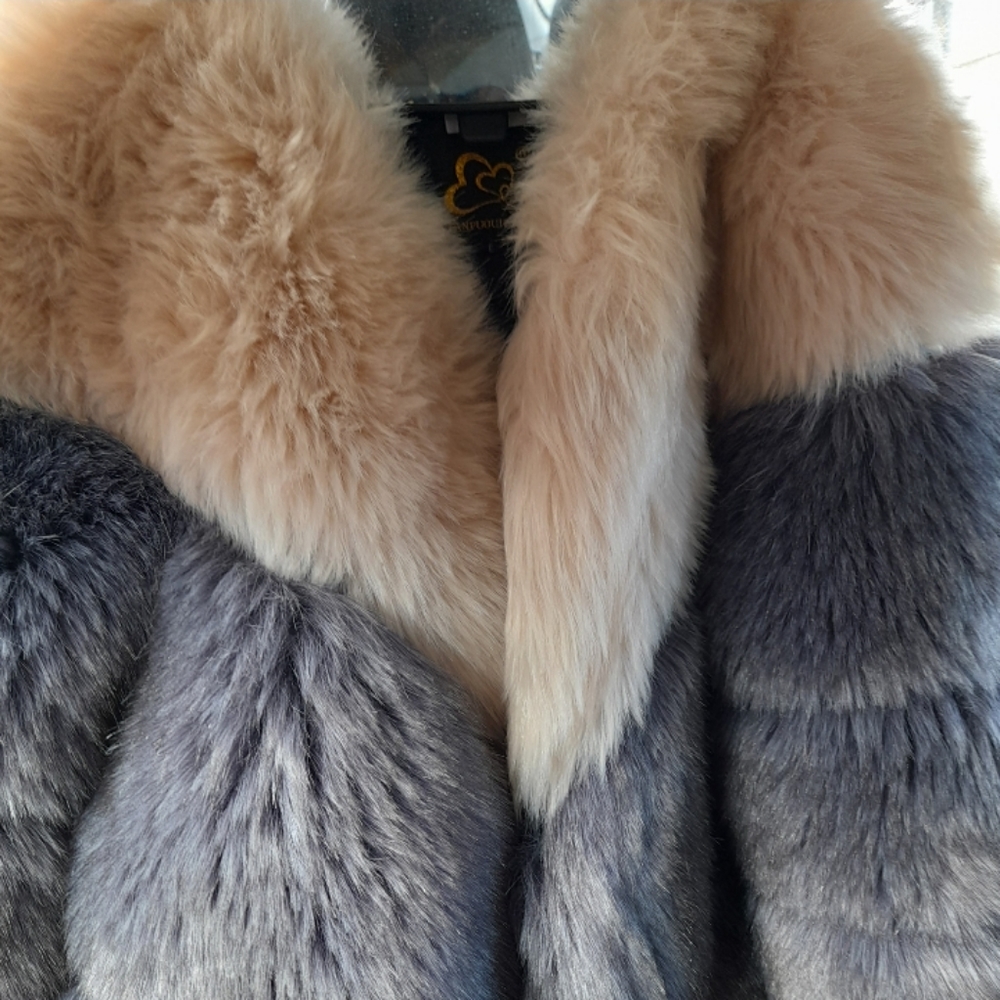 Beautiful faux fur jacket